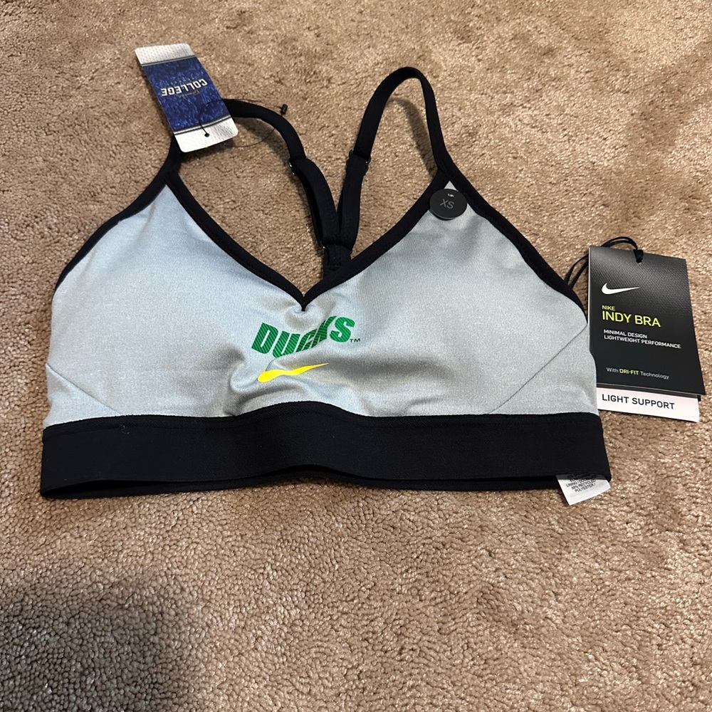 NWT Nike u of Oregon sports bra size XS